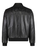 FENDI leather blouson jacket