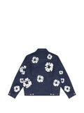 Denim Tears floral-detail denim jacket