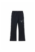 St. Violet Stripe Flare Sweatpant