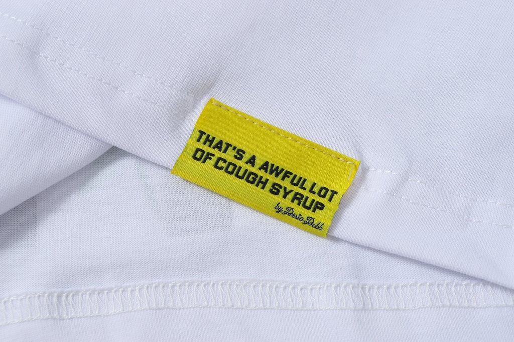 THAT'S A AWFUL LOT OF COUGH SYRUP Leaf Graphic Short-Sleeve T-Shirt