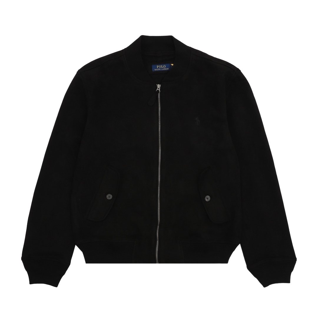 Ralph Lauren Embroidered Horse Zip-Front Jacket
